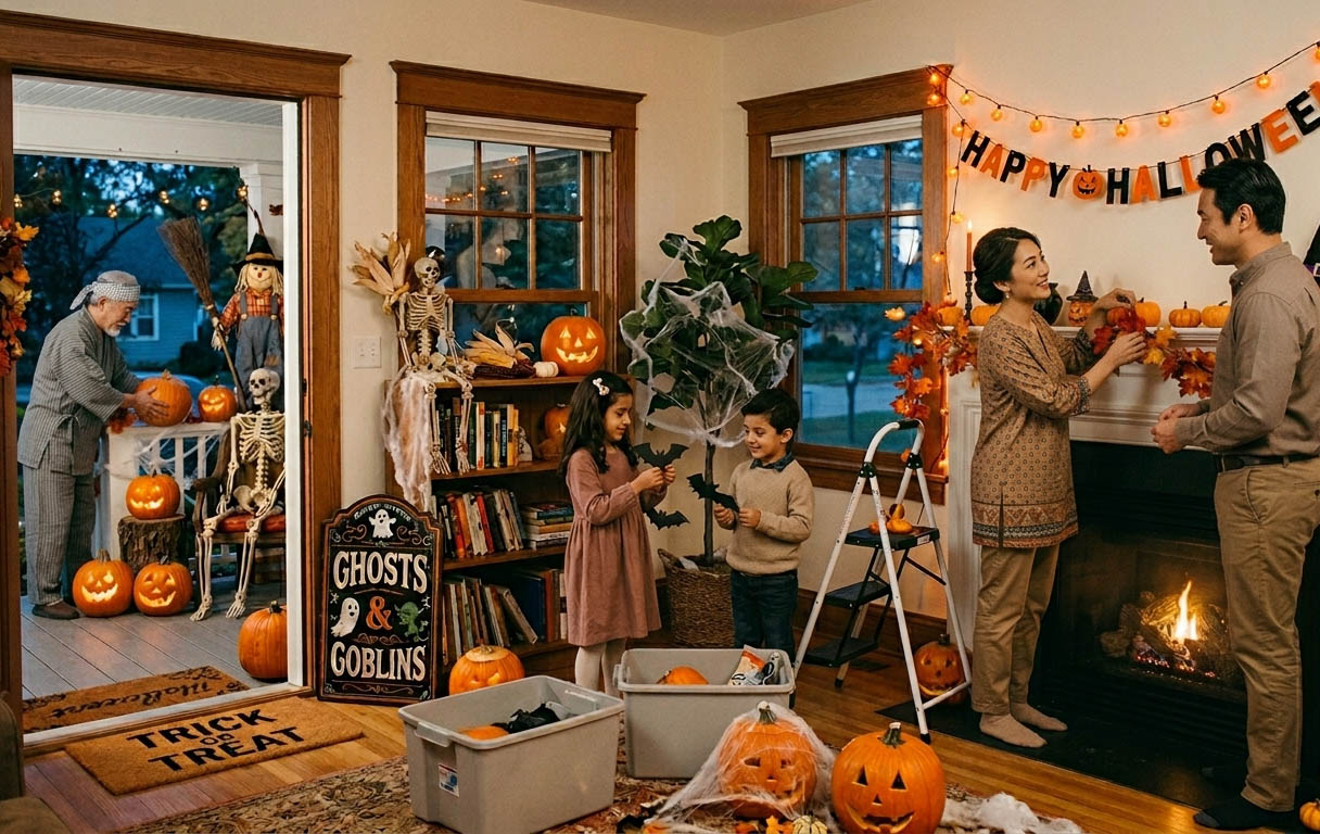 Halloween Decorating